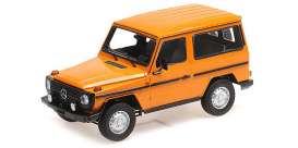 Mercedes Benz  - G-Model Short 1980 orange - 1:18 - Minichamps - 155038000 - mc155038000 | Toms Modelautos