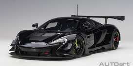 McLaren  - 650S GT3 black - 1:18 - AutoArt - 81644 - autoart81644 | Toms Modelautos