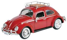 Volkswagen  - Beetle red - 1:24 - Motor Max - 79559 - mmax79559r | Toms Modelautos