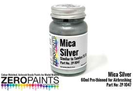 Zero Paints Paint - Mica Silver - Zero Paints - ZP1047 | Toms Modelautos