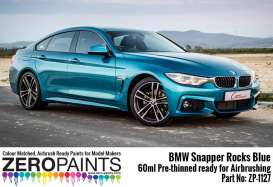 Zero Paints Paint - BMW Snapper Rocks Blue - Zero Paints - ZP1127SRB | Toms Modelautos