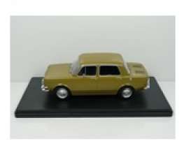 Simca  - 1000 1969 yellow/gold - 1:24 - Magazine Models - 24simca1000 - mag24simca1000y | Toms Modelautos