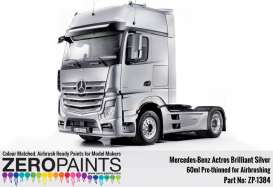 Zero Paints Paint - Brilliant Silver - Zero Paints - ZP-1384 - ZP1384 | Toms Modelautos