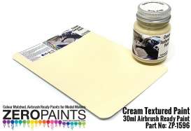 Zero Paints Paint - Cream textured - Zero Paints - ZP-1596 - ZP1596 | Toms Modelautos