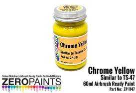 Zero Paints Paint - Chrome Yellow - Zero Paints - ZP1147 | Toms Modelautos