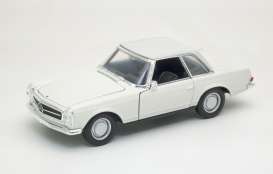 Mercedes Benz  - 230 SL cream - 1:24 - Welly - 24093 - welly24093cr | Toms Modelautos