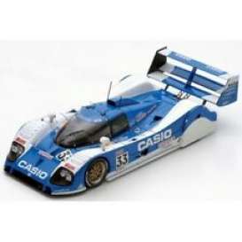 Toyota  - TS010 1992 blue/white - 1:43 - Ebbro - 44588 - ebb44588 | Toms Modelautos