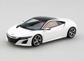 Honda  - NSX 2013 white - 1:43 - Ebbro - 45317 - ebb45317 | Toms Modelautos