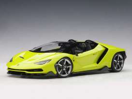 Lamborghini  - Centenario Roadster yellow-green - 1:18 - AutoArt - 79118 - autoart79118 | Toms Modelautos