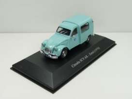 Citroen  - 3CV 1970 turquoise - 1:43 - Magazine Models - SER02 - magSER02 | Toms Modelautos