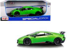 Lamborghini  - Huracan green - 1:18 - Maisto - 31391G - mai31391gn | Toms Modelautos