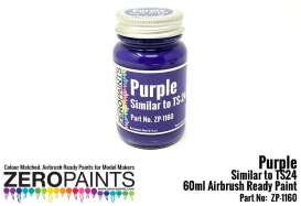 Zero Paints Paint - purple - Zero Paints - zp-1160 - ZP1160 | Toms Modelautos