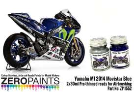 Zero Paints Paint - blue - Zero Paints - ZP1552 | Toms Modelautos