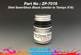 Zero Paints Paint - black - Zero Paints - ZP7018 | Toms Modelautos