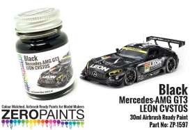 Zero Paints Paint - black - Zero Paints - ZP1597 | Toms Modelautos