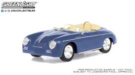 Porsche  - 356 Speedster 2008 blue - 1:43 - GreenLight - 86598 - gl86598 | Toms Modelautos