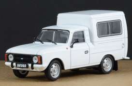 IZH  - 27156 1987 white - 1:43 - Magazine Models - magrus076 | Toms Modelautos