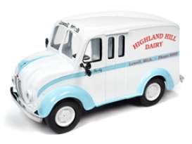 Divco  - 1950 white/blue - 1:24 - Auto World - 24010 - AW24010 | Toms Modelautos