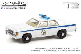 Ford  - LTD 1983 white - 1:64 - GreenLight - 44920D - gl44920D | Toms Modelautos