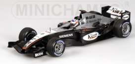 McLaren  - 2004 silver/black - 1:18 - Minichamps - 530041806 - mc530041806 | Toms Modelautos