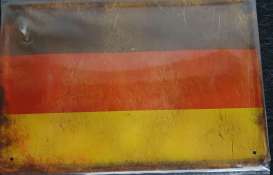 Tac Signs  - Germany Flag black/red/yellow - Tac Signs - TACMk3D10 - TACMk3D10 | Toms Modelautos