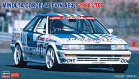 Toyota  - Minolta Corolla Levin AE92 1988  - 1:24 - Hasegawa - 20515 - has20515 | Toms Modelautos