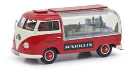 Volkswagen  - T1 red - 1:43 - Schuco - 09122 - schuco09122 | Toms Modelautos