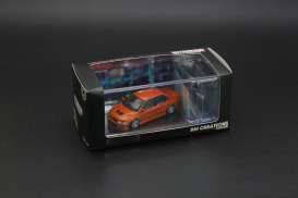 Mitsubishi  - Lancer Evolution VII 2001 custom orange/black - 1:64 - BM Creations - 64B0131 - BM64B0131lhd | Toms Modelautos