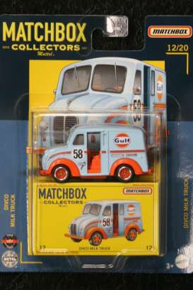 matchbox gulf milk truck