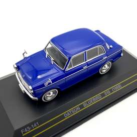 Datsun  - Bluebird 310 1959 blue - 1:43 - First 43 - F43141 - F43-141 | Toms Modelautos