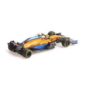 McLaren  - MCL35M 2021 blue/orange - 1:43 - Minichamps - 537214304 - mc537214304 | Toms Modelautos