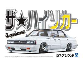 Toyota  - Cresta GX51  - 1:24 - Aoshima - 06307 - abk06307 | Toms Modelautos