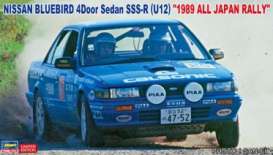 Nissan  - Bluebird 4-doors Sedan SSS-R 1989  - 1:24 - Hasegawa - 20541 - has20541 | Toms Modelautos