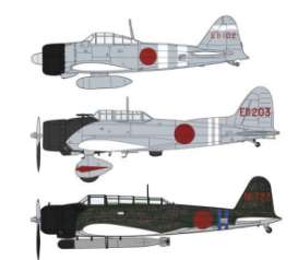 Planes  - Zero Fighter Type 21/99 en 97  - 1:48 - Hasegawa - 07504 - has07504 | Toms Modelautos