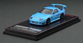 Mazda  - RX-7 (FC3S) RE Amemiya light blue - 1:64 - Ignition - IG2498 - IG2498 | Toms Modelautos