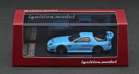 Mazda  - RX-7 (FC3S) RE Amemiya light blue - 1:64 - Ignition - IG2498 - IG2498 | Toms Modelautos