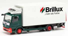 Mercedes Benz  - Atego white/green - 1:87 - Herpa Trucks - H314336 - herpa314336 | Toms Modelautos