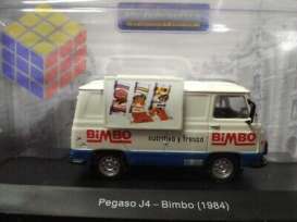 Pegaso  - Sab J4 1984 white/blue - 1:43 - Magazine Models - magPub014 | Toms Modelautos