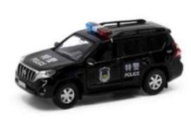 Toyota  - Prado Shenzhen SWAT black - 1:64 - Tiny Toys - ATCCN64001 - tinyATCCN64001 | Toms Modelautos
