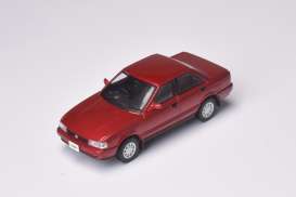 Nissan  - Sunny B13 1990 red - 1:43 - First 43 - F43139 - F43-139 | Toms Modelautos