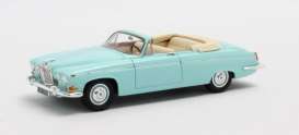 Jaguar  - 420G 1969 blue - 1:43 - Matrix - 41001-191 - MX41001-191 | Toms Modelautos