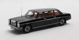 Mercedes Benz  - V114 1969 black - 1:43 - Matrix - 41302-241 - MX41302-241 | Toms Modelautos