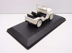 Jeep  - Willys CJ2A 1948 white - 1:43 - Magazine Models - SER37 - magSER37 | Toms Modelautos