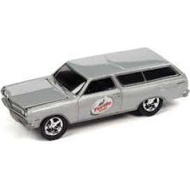 Chevrolet  - Chevelle 1965 silver - 1:64 - Johnny Lightning - SP173B - JLSP173B | Toms Modelautos