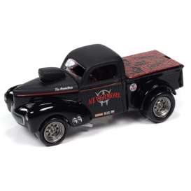 Willys  - Grasser 1941 black/red - 1:64 - Johnny Lightning - SP181B - JLSP181B | Toms Modelautos