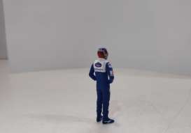 Figures diorama - Jacques Villeneuve 1997 blue/white - 1:43 - Cartrix - CT038 - CT038 | Toms Modelautos