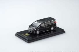 Toyota  - Alphard black - 1:64 - Hobby Japan - HJ643012ABK - HJ643012ABK | Toms Modelautos