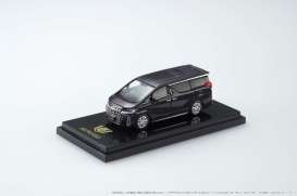 Toyota  - Alphard black pearl - 1:64 - Hobby Japan - HJ643012AMBK - HJ643012AMBK | Toms Modelautos