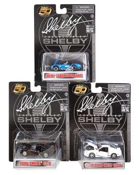 Shelby  - 50th Anniversary Assortment P diverse - 1:64 - Shelby Collectibles - 16403P - shelby16403P | Tom's Modelauto's