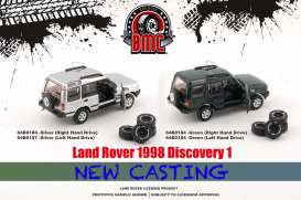 Land Rover  - Discovery 1 1998 silver - 1:64 - BM Creations - 64B0186 - BM64B0186rhd | Toms Modelautos